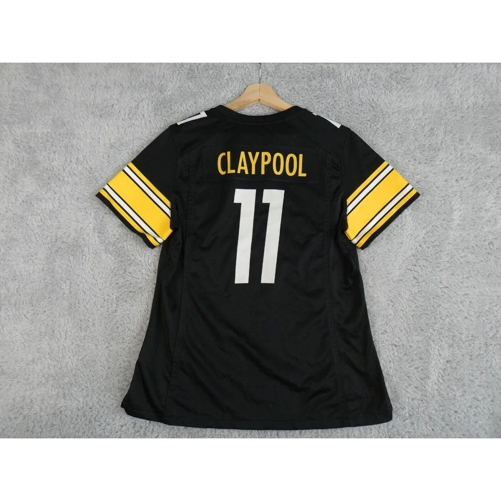 Nike Pittsburgh Steelers Jersey‎ Women's L  Black 11 Chase Claypool (2021)